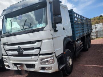 Sino Howo Truck (E7 ZZ) 2020 (ማንዋል ማርሽ ደረቅ ጭነት ማጓጓዣ ረዥም ተሸከርካ 9.7 ሊትር) Multi function train