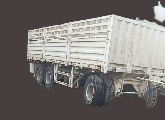 BPW Axle Traile (ተሳቢ) 1+Double Axle non Tuck Cargo 2022